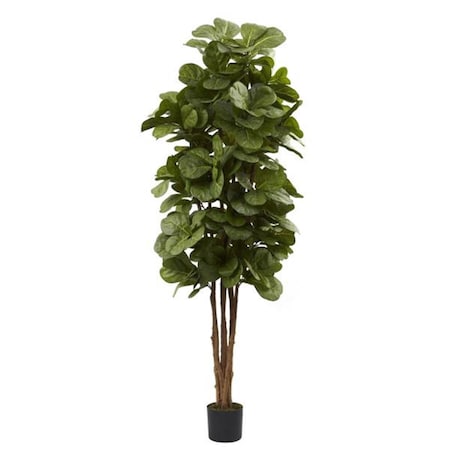 Nearly Natural 6 and rsquo; Fiddle Leaf Fig Tree 5346